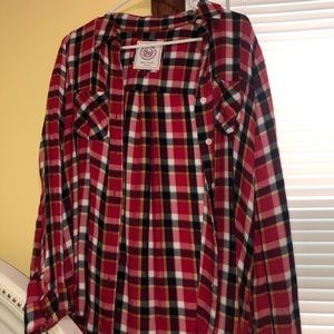 Long sleeved flannel